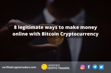 8 legitimate ways to make money online with Bitcoin Cryptocurrency